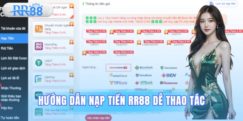 Nạp tiền RR88